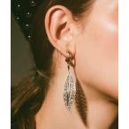 イヤリング 「IRIS 47」leaf earring/リーフ イヤリング レディース