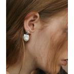 ショッピングパール ピアス ピアス 「IRIS 47」baroque pearl pierce / バロック パール ピアス レディース