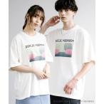 tシャツ アニメコラボ 転生したらスライムだった件 場面写「リムル」 オーバーサイズ半袖プリントTシャツ/カットソー メンズ レディース