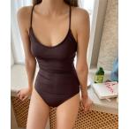 水着 セクシーバックスタイルワンピーススイムウェア レディース