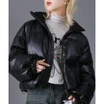  пуховик пуховик [mily bilet]... атмосфера . модный опытный человек .. кромка do Lost имеется с высоким воротником ребра используя искусственная кожа Short down ja