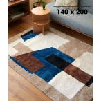 ラグ ラグマット GEOMETRIC RUG 140×200 ジオメトリックラグ