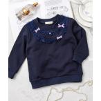 トレーナー  スウェットチュールリボントップ(80-130cm) キッズ 子供服 女の子