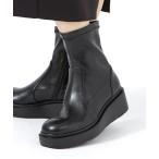 ショッピングウェッジソール ブーツ 追加「Mollini/モリーニ」厚底 ストレッチブーツ / プラットフォーム / ウェッジソール / チャンキーソール レディース