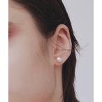 ピアス 「les bonbon」 medium stud pearl pierce / ミディアム スタッド パール ピアス レディース