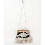  клатч вечерняя сумочка [Swaraj/swa Large ] ротанг рама 2WAY BAG женский 