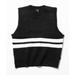 ベスト ジレ STUSSY/ステューシー BRUSHED MOHAIR VEST ニットベスト モヘアニット メンズ レディース