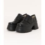  формальная обувь [YOSUKE/yo-ske] толщина низ монета Loafer женский 