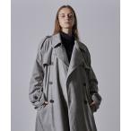 トレンチコート コート 「CLEL」Double Tech Fade Trench Coat/ダブルテックフェード トレンチコート メンズ レディース
