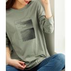 tシャツ 「クルーネック」綿100%ロゴプルオーバ レディース