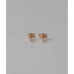 ピアス K18MPG ダイヤモンド ピアス レディース