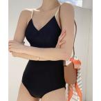  купальный костюм V шея распределение цвета трубчатая обводка One-piece купальный костюм женский 