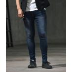 ジーンズ mp12520-back fleece bonding denim pants デニムパンツ メンズ