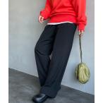 ショッピングDays パンツ 「Jeans Factory Clothes/ジーンズファクトリークローズ」 7DAYS ナイロンストレートイージーカラーパンツ レディース