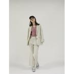  слаксы брюки slit flare slacks женский 