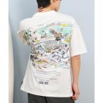 ラッシュガード 「ムラサキスポーツ限定」DEAR LAUREL/ディアローレル 水陸両用ラッシュガード Tシャツ/半袖Tシャツ バックプリント ストレ