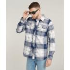 シャツ GPO OVERSHIRT/チェックシャツジャケット メンズ