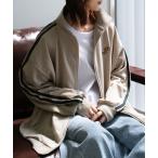 ジャージ 「Tom ＆ Jerry/トム ＆ ジェリー」 アートワークデザイン ワンポイント刺繍 サイドライン トラックジャケット レディース