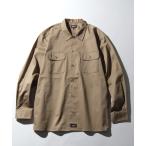 シャツ 「GENUINE DICKIES/ジェニュインディッキーズ」ツイル 長袖 ワークシャツ メンズ レディース