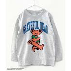 トレーナー  GRATEFUL DEAD グレイトフルデッド オーバーサイズ プリント ミニ裏毛 トレーナー キッズ 子供服 男の子 女の子