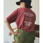 tシャツ coen限定／Disney（ディズニー）アソートプリントTシャツ（WEB限定サイズ） レディース