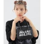ハンドバッグ NO CAT, NO LIFE.” BAG