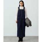 サロペット オーバーオール atelier SOMETHING 2WAY LACE UP SALOPETTE SKIRT/レースアップサロペットデニム