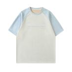 tシャツ aimoha outdoor ユニセックス　ビッグシルエット プリント半袖ラグランTシャツ レディース メンズ