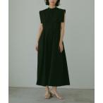 ワンピース ケープシャツワンピース