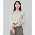 ブラウス シャツ 「WEB限定カラーあり・洗える」Lim-bless50sツイル ブラウス レディース