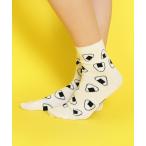 靴下 フード総柄ソックス「ONIGIRI」 レディース メンズ