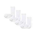 ショッピング靴下 靴下 婦人　足なり直角　リブ編み靴下（４足組） レディース