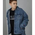 デニムジャケット gジャン 「FUBU/フブ」Denim Jacket/シグネチャーステッチ オーバーサイズデニムジャケット メンズ レディース