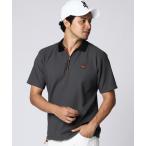 ポロシャツ 「GOLF」 シルエットバニーワッペン ポロシャツ メンズ
