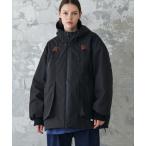 ダウンジャケット ダウン rehacer _ 3Layer Hooded Padding Jacket / ３レイヤーフーテッド パッディング ジャケ