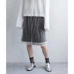 パンツ チュールハーフパンツ 138864 レディース