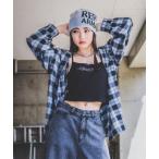 ブラウス シャツ チェックフードルーズシャツ キッズ 子供服 女の子