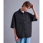 シャツ 「 セットアップ対応 」ウエスタンパイピングシャツ メンズ