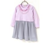 ワンピース ジュエリーワンピース(長袖) キッズ 子供服 女の子
