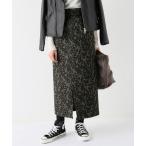 「SLOBE IENA」 ロングスカート 40 グリーン レディース