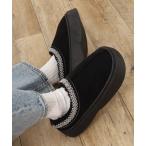 スリッポン 「GERRY/ジェリー」防寒 ボアライニング サボサンダル グロッグ/Women レディース