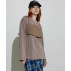 tシャツ Bustier Combination Big Size T-shirt/ビスチェコンビビッグTEE「MAISON SPECIAL/メゾンス