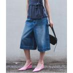 ジーンズ デニム デニムパンツ Denim Shorts/デニムハーフパンツ「MAISON SPECIAL/メゾンスペシャル」 レディース