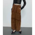 パンツ Real Suede Pants/リアルスウェードパンツ「MAISON SPECIAL/メゾンスペシャル」セットアップ対応 レディース