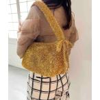 ハンドバッグ Casselini(キャセリーニ)シャイニーヤーンリボンバッグ