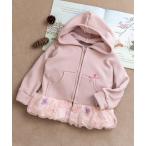 ショッピングバルーン パーカー  お花とリボンのバルーンパーカー(80-130cm) キッズ 子供服 女の子