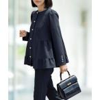 カーディガン 「ZOZO限定」再販売！ご自宅でお洗濯可能/日本製/UVカット「SONO/ソーノ」サイドティアードジャケットカーディガン レディース