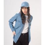 キャップ 帽子 Levi's/リーバイス ロゴキャップ ブルー レディース