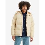 ダウンジャケット ダウン Levi's/リーバイス ROCKRIDGE ショートダウンジャケット ベージュ SAFARI メンズ
