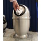 ゴミ箱 ダストボックス ALUMINUM DUST BIN SATIN FINISHED L/ アルミニウム ゴミ箱